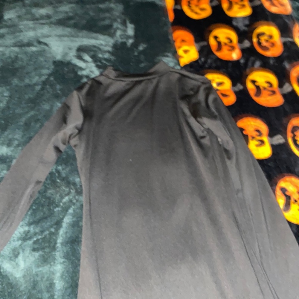 Long sleeve black dress